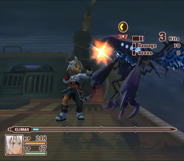 Tales of Legendia screen shot game playing